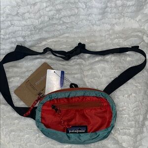 Patagonia Red and Green KIDS Fanny Pack